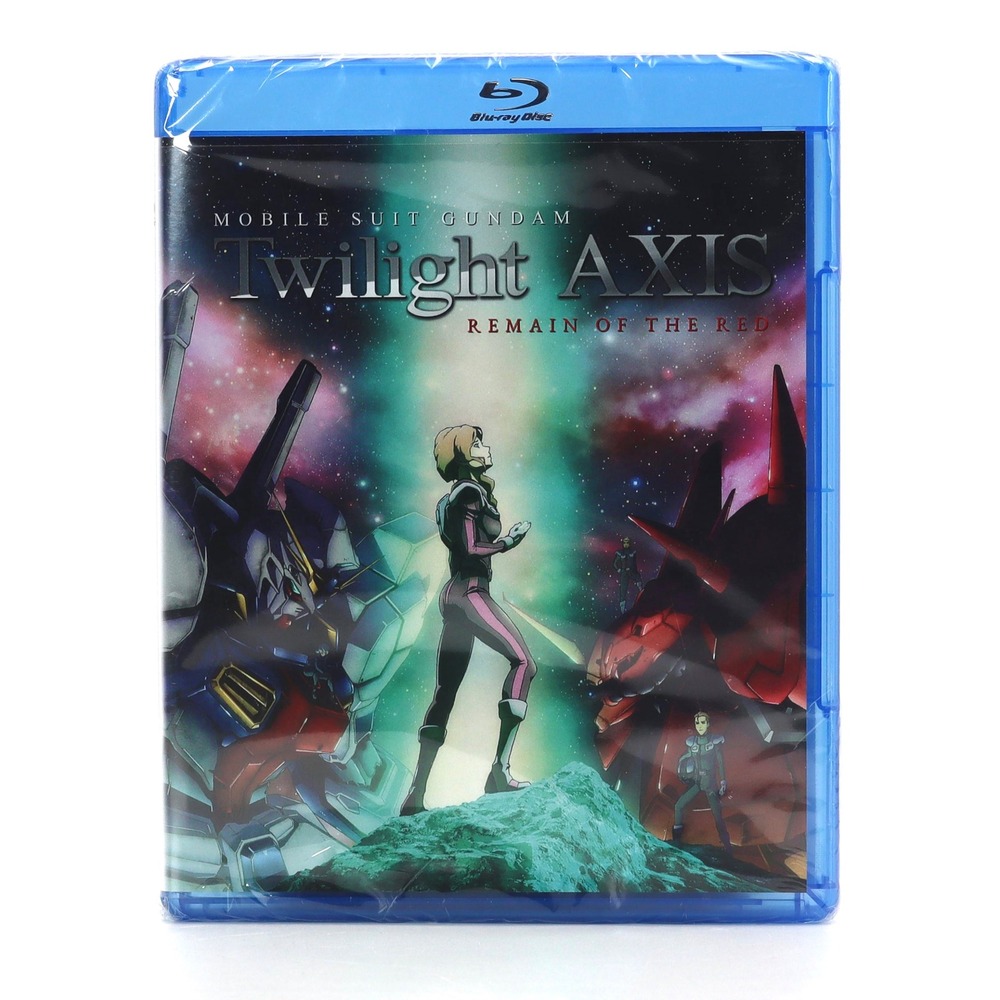 Gundam Twilight Axis Remain of the Red Blu-ray Anime Sci-Fi Movie New Sealed OOP